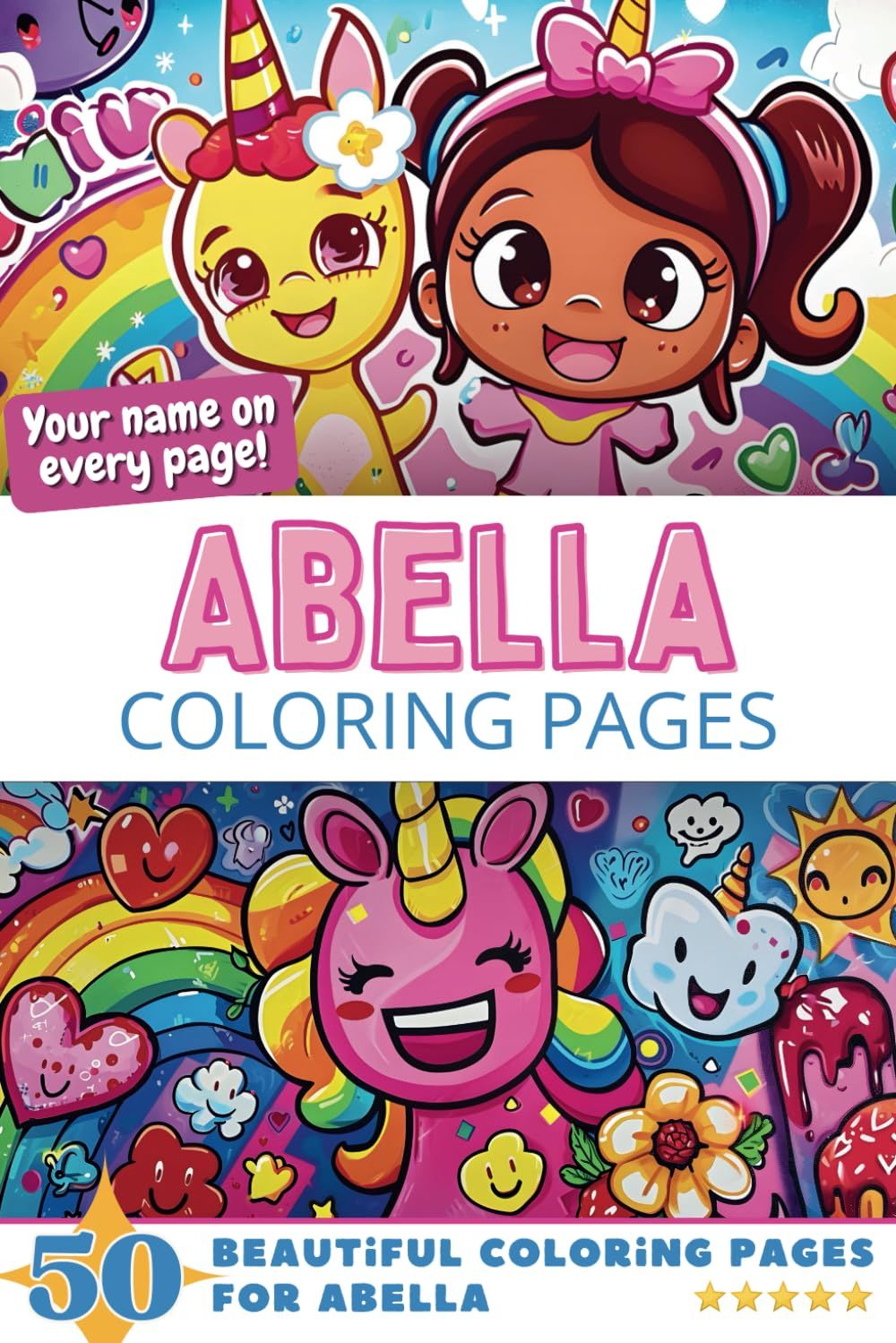 Abella Coloring Book Cover