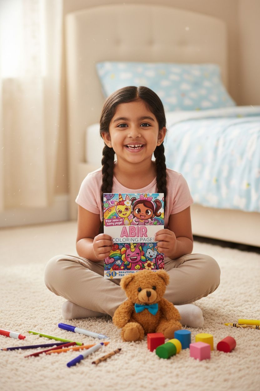 Abir personal coloring pages