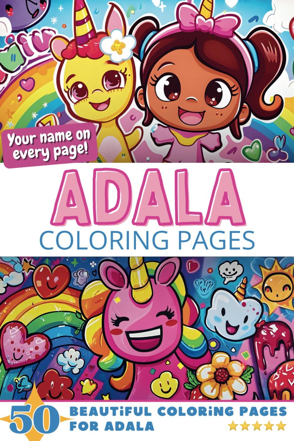 Adala Coloring Book Cover