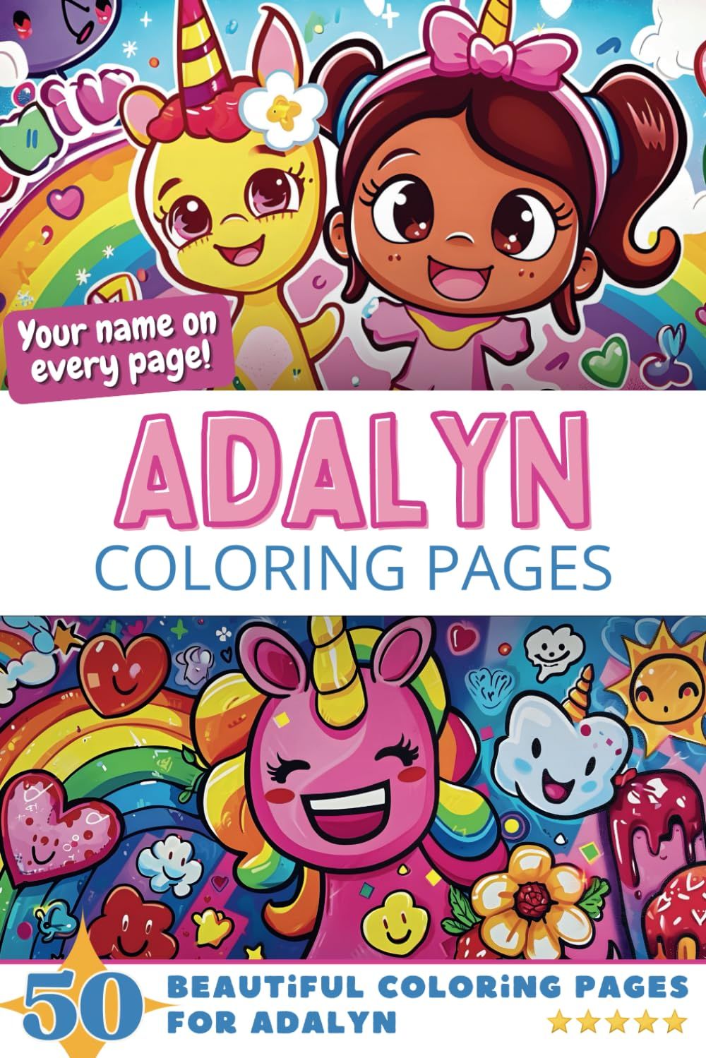 Adalyn Coloring Pages Cover