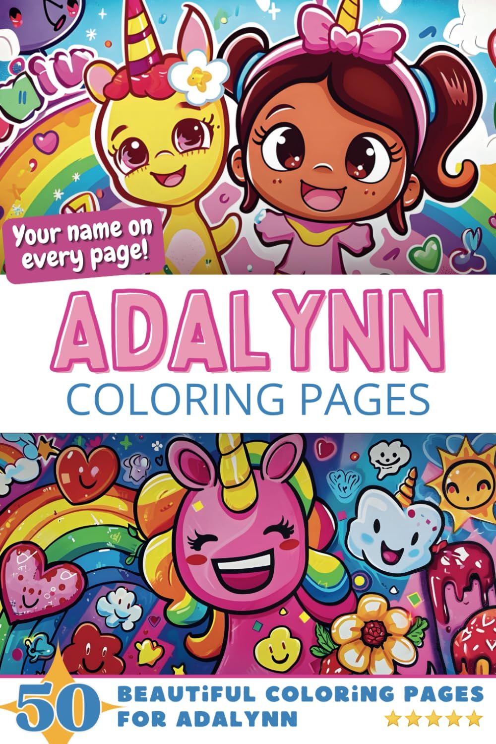 Adalynn Coloring Pages Cover