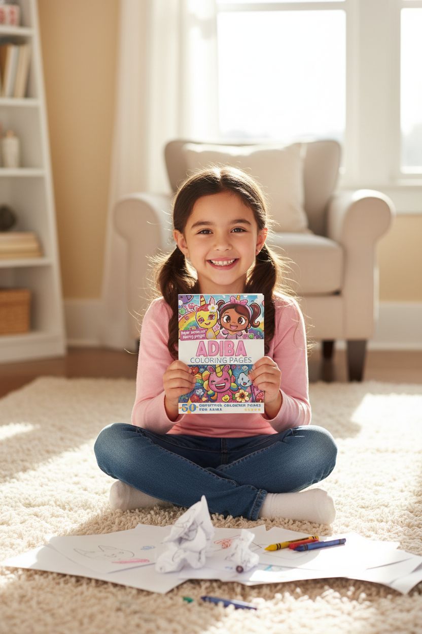 Adiba personal coloring pages