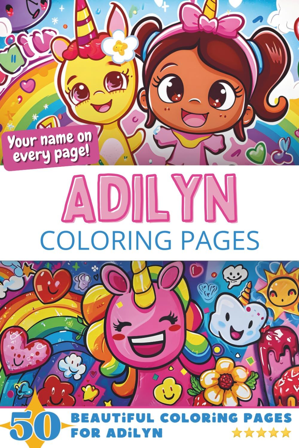 Adilyn Coloring Pages Cover