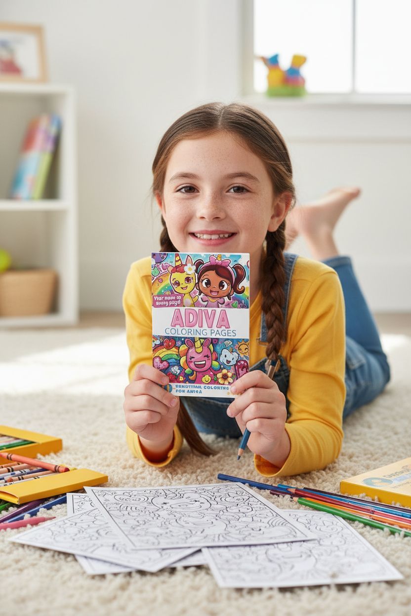 Adiva personal coloring pages