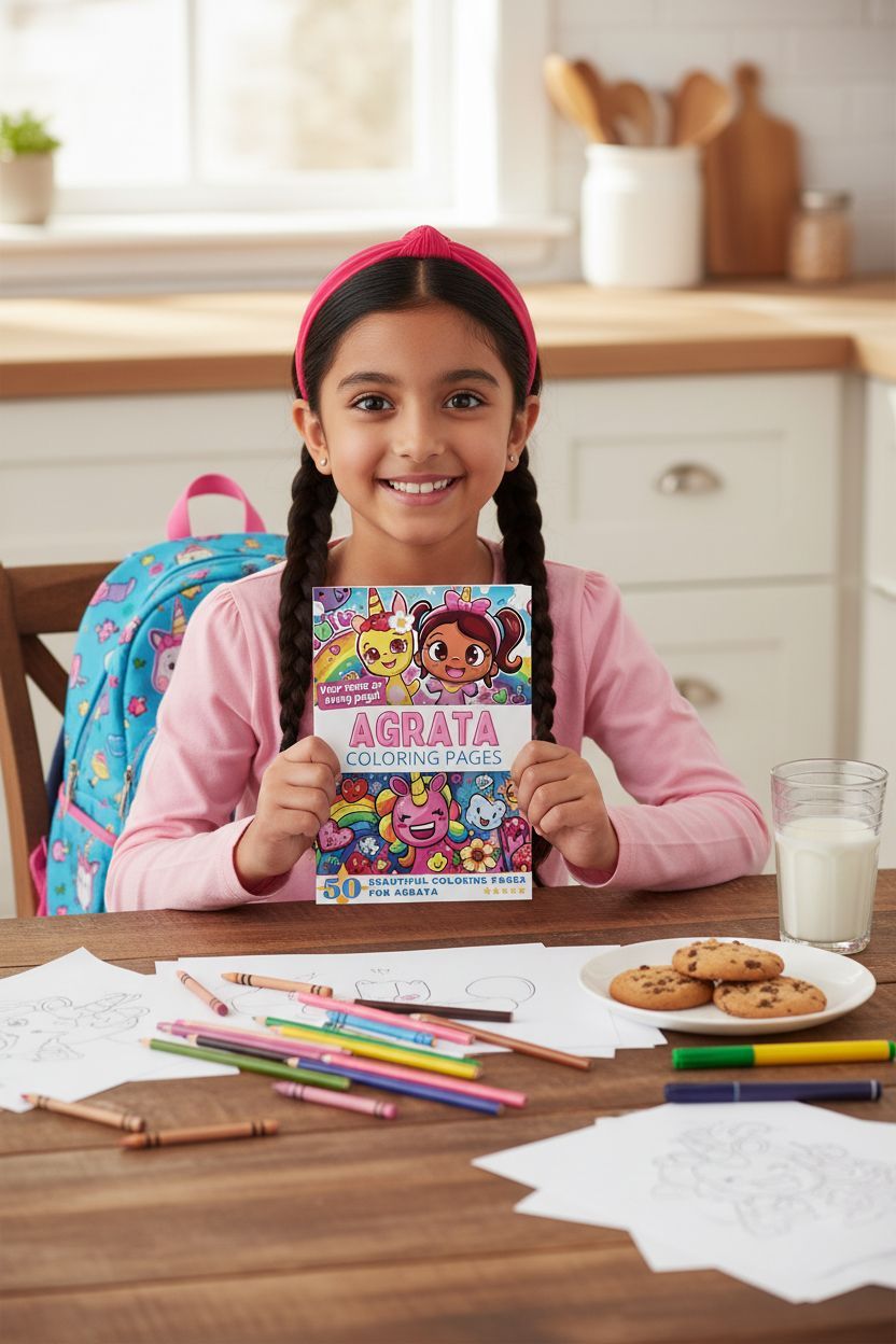 Agrata personal coloring pages