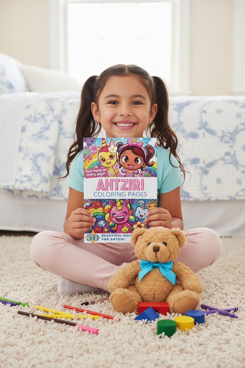 Ahtziri personal coloring pages