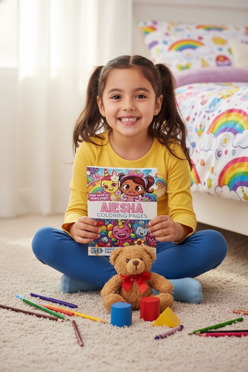 Aiesha personal coloring pages