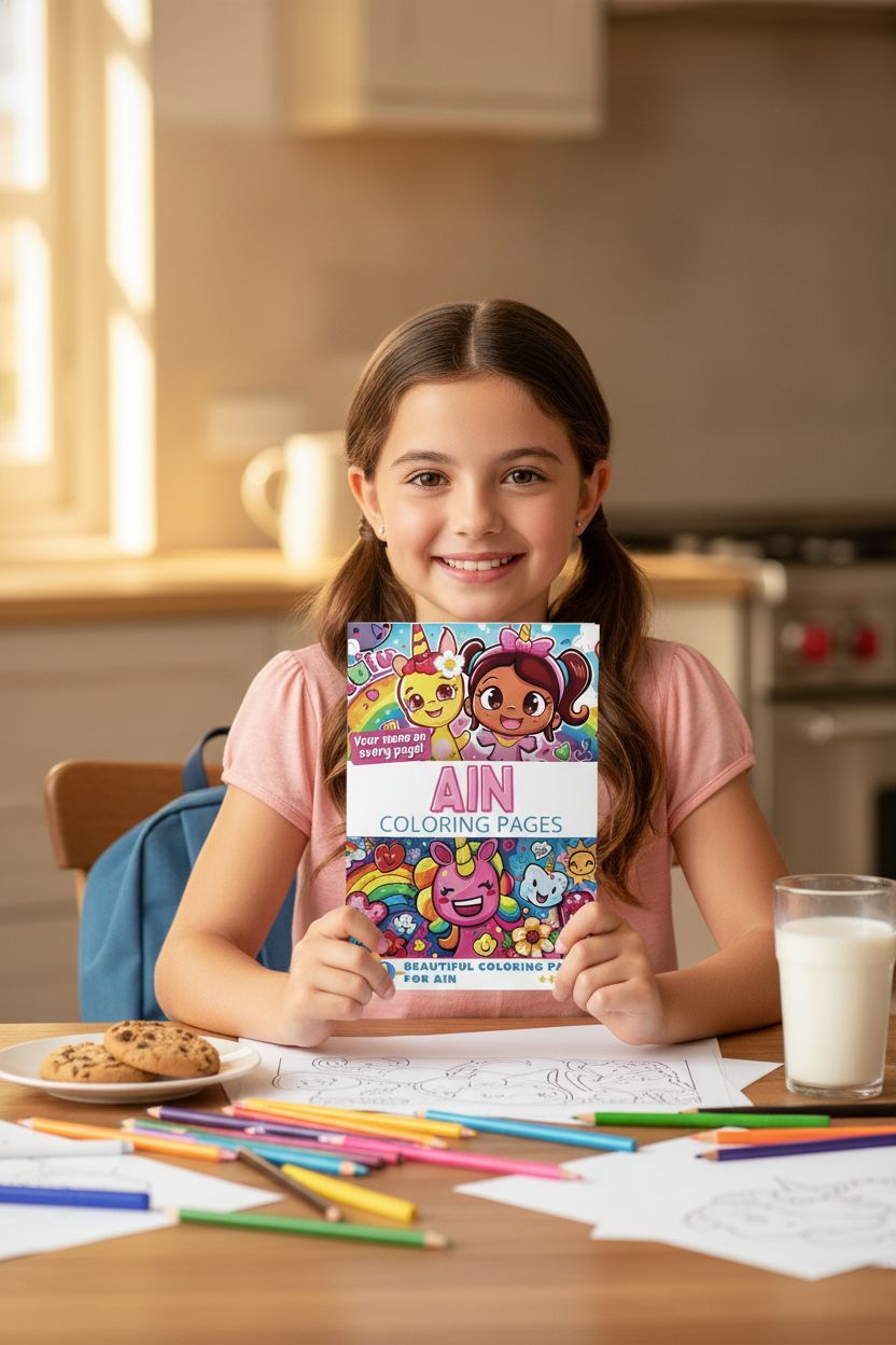 Ain personal coloring pages