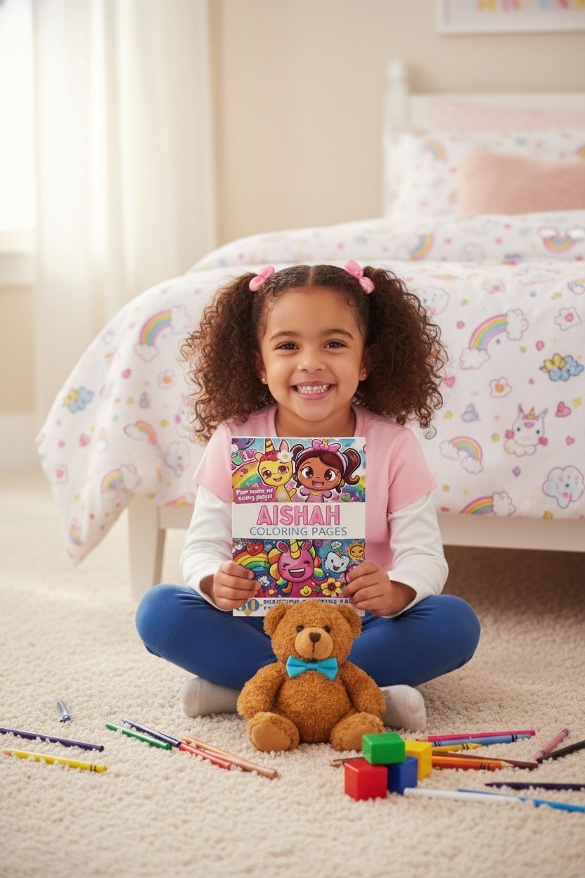 Aishah personal coloring pages