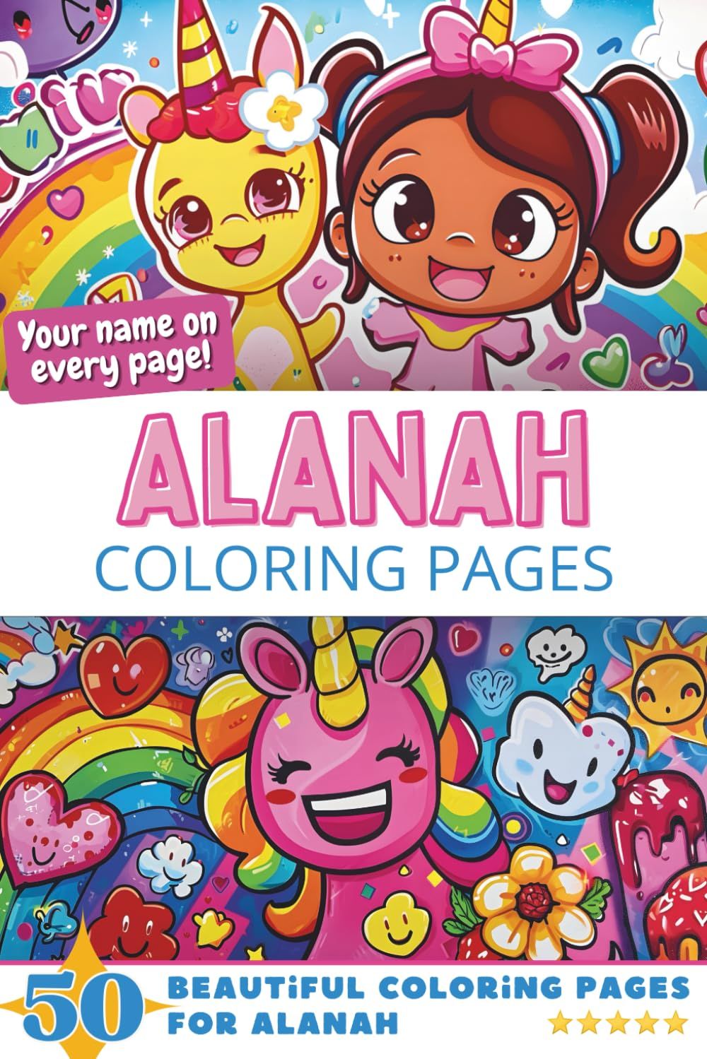 Alanah Coloring Pages Cover