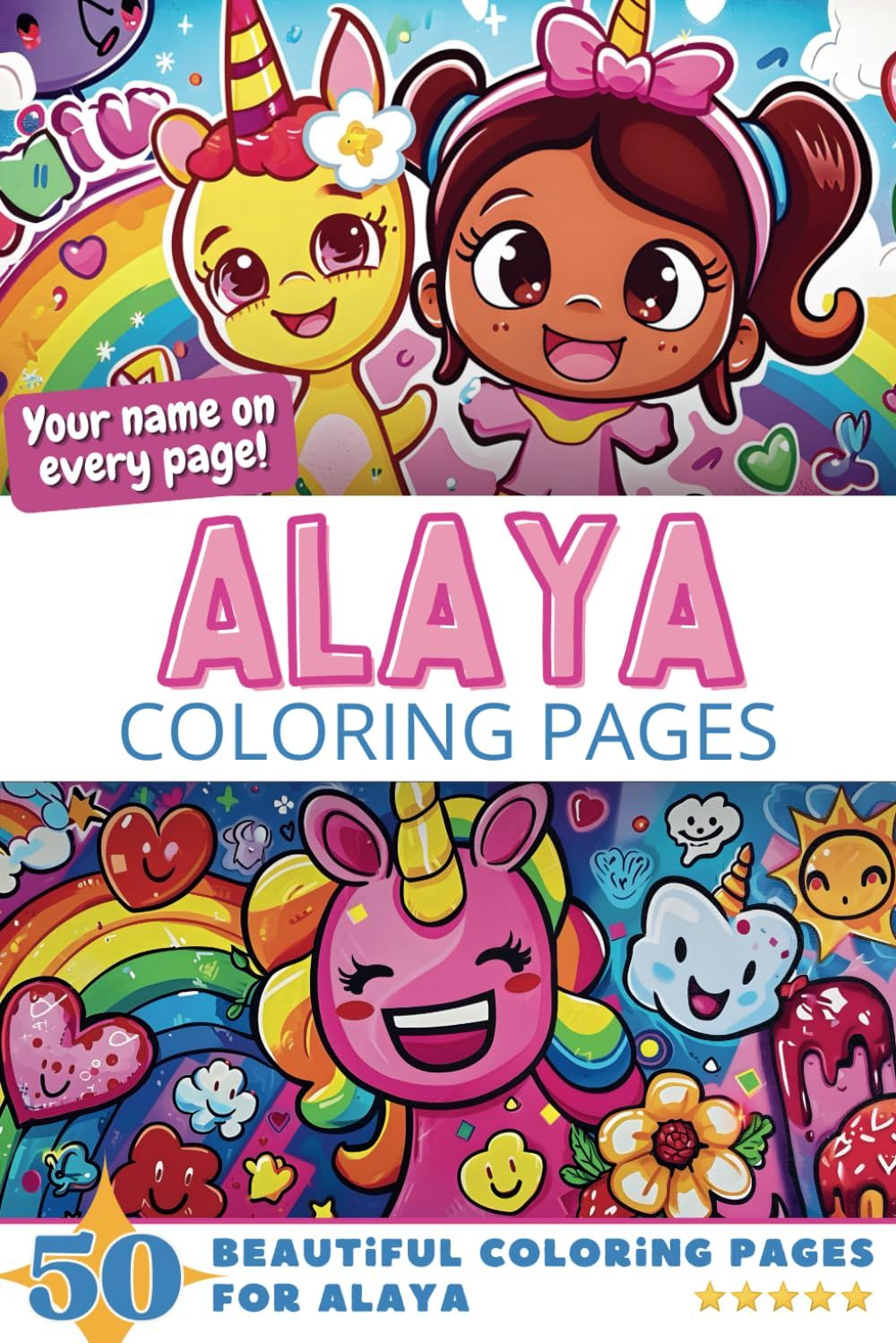 Alaya Coloring Pages Cover