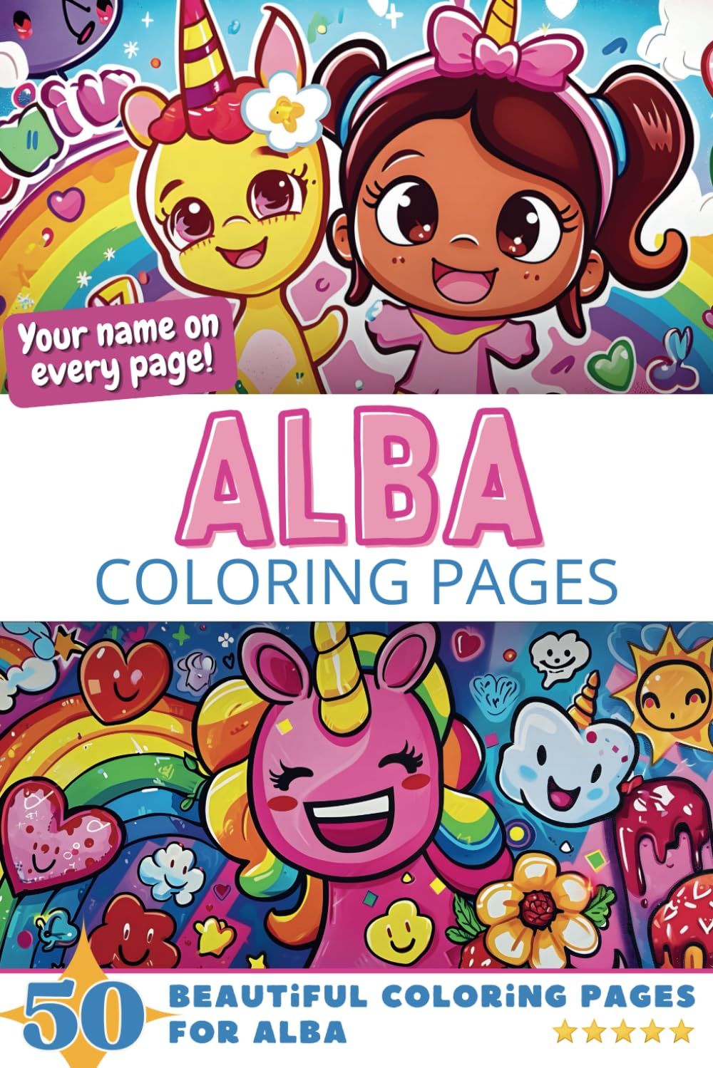 Alba Coloring Pages Cover