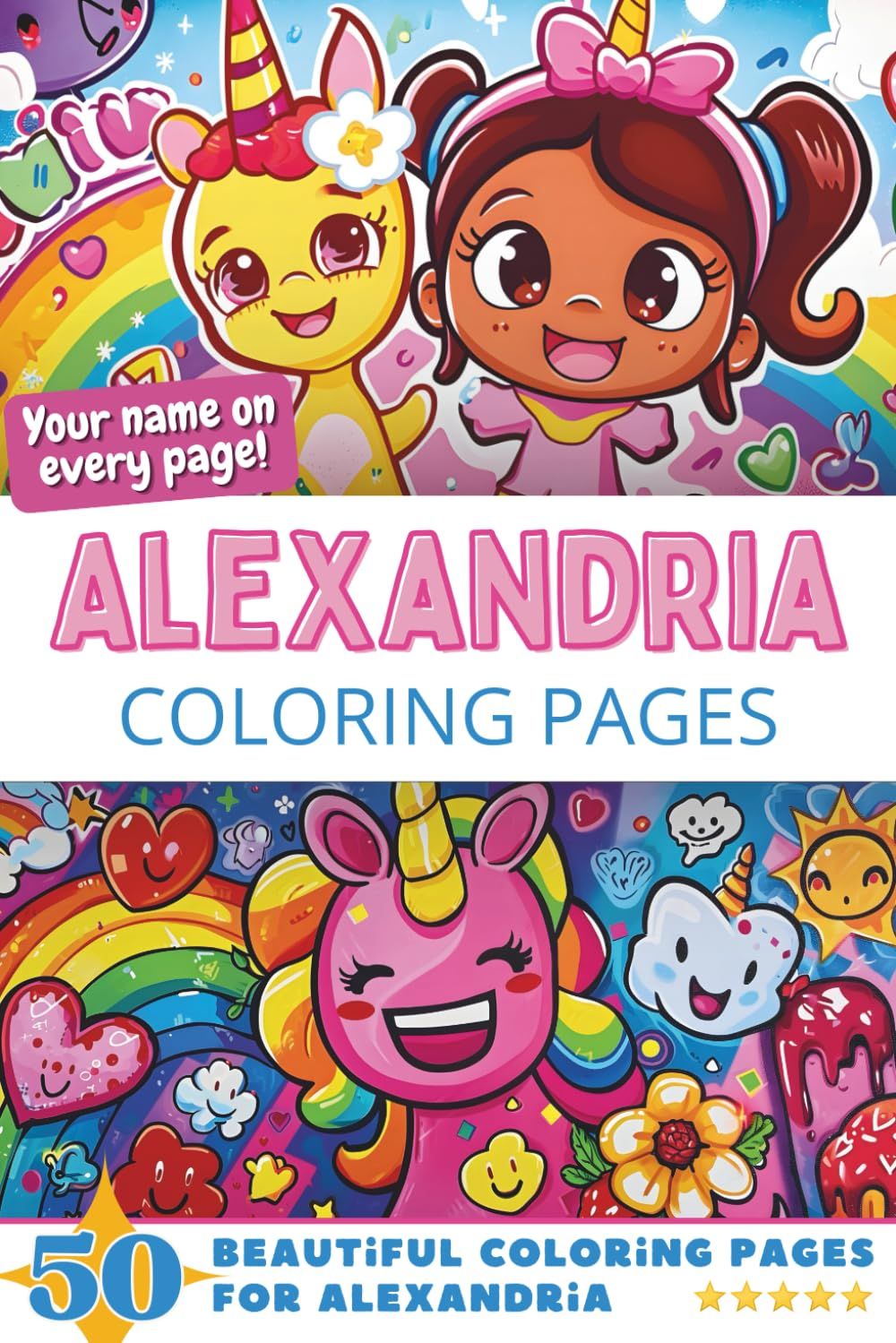 Alexandria Coloring Pages Cover