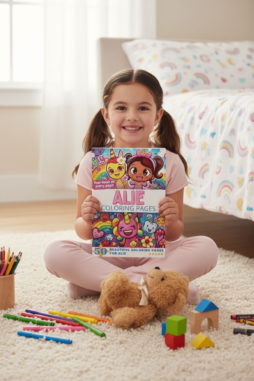 Alie personal coloring pages