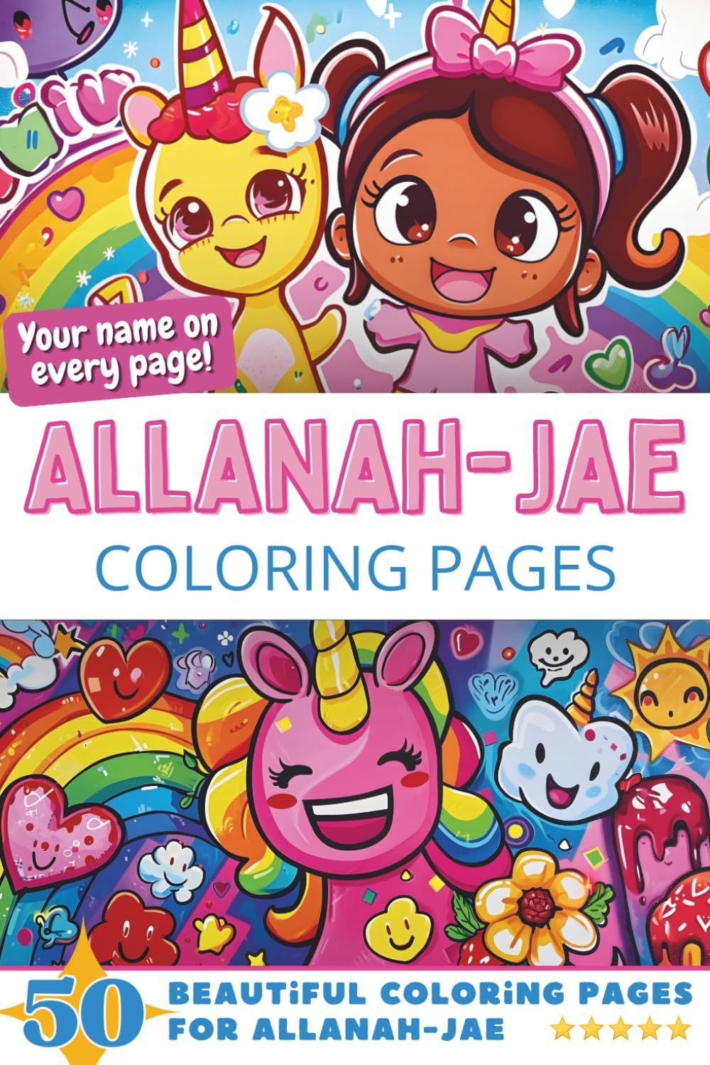 Allanah-Jae Coloring Pages Cover