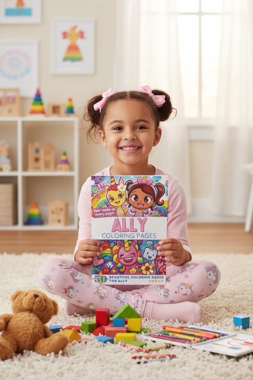 Ally personal coloring pages