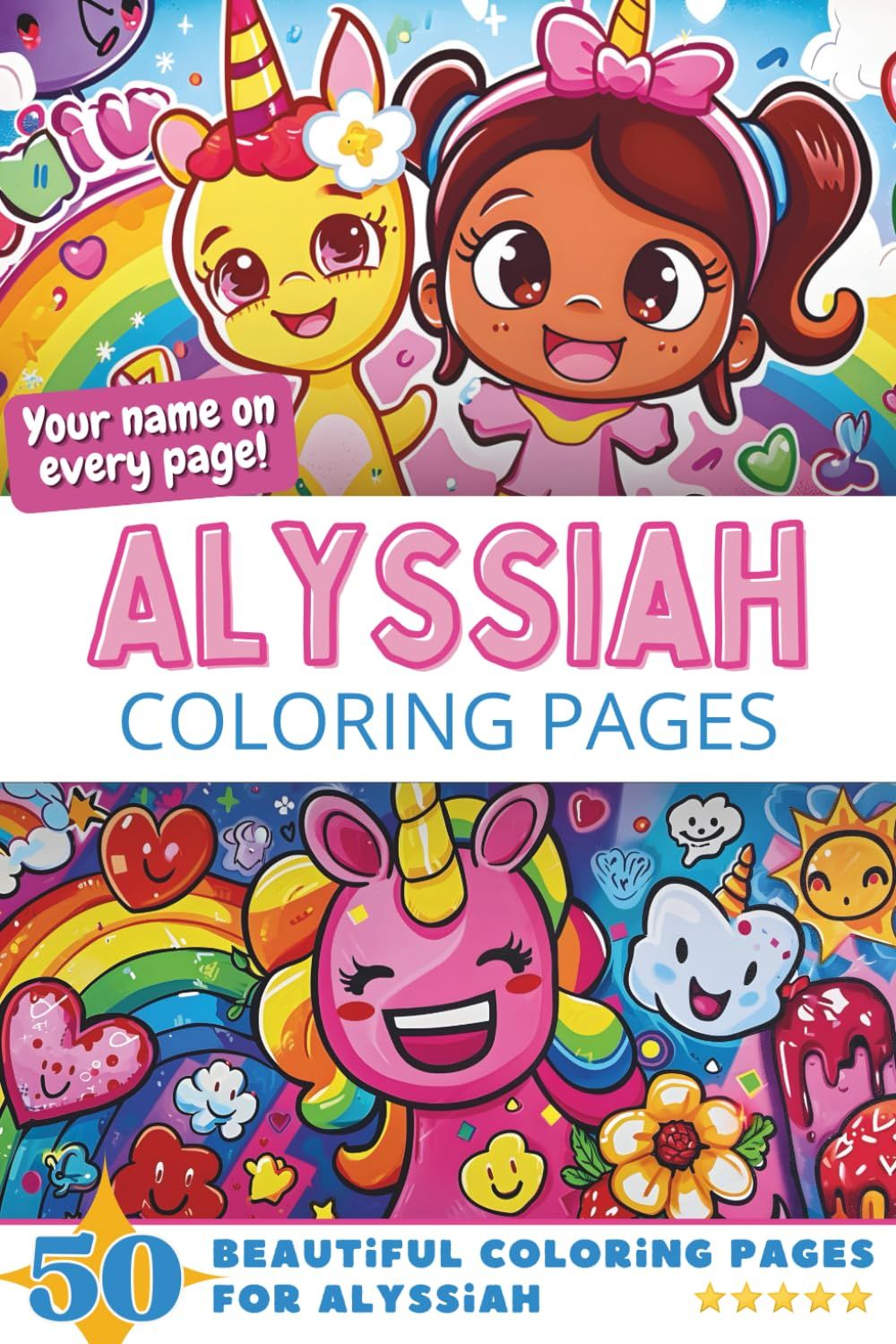Alyssiah Coloring Book Cover