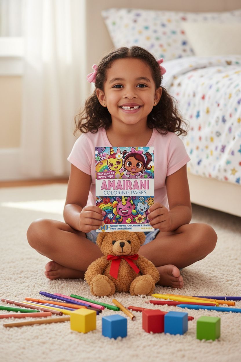 Amairani personal coloring pages