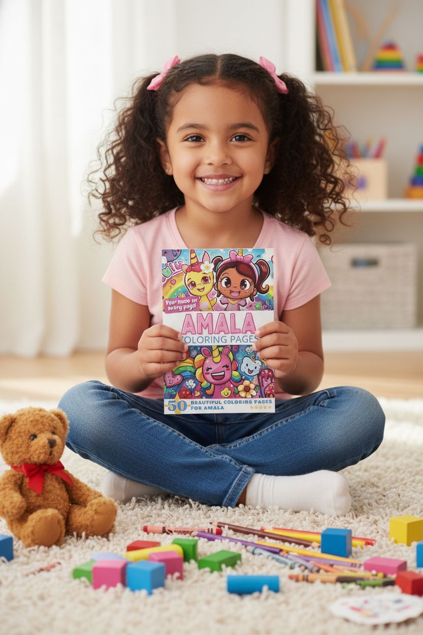 Amala personal coloring pages