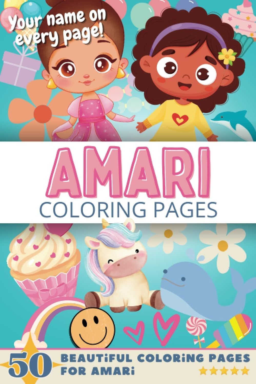 Amari Coloring Pages Cover