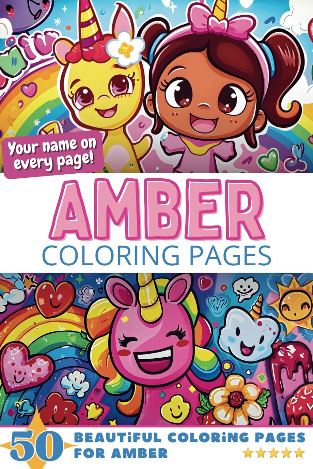 Amber Coloring Pages Cover