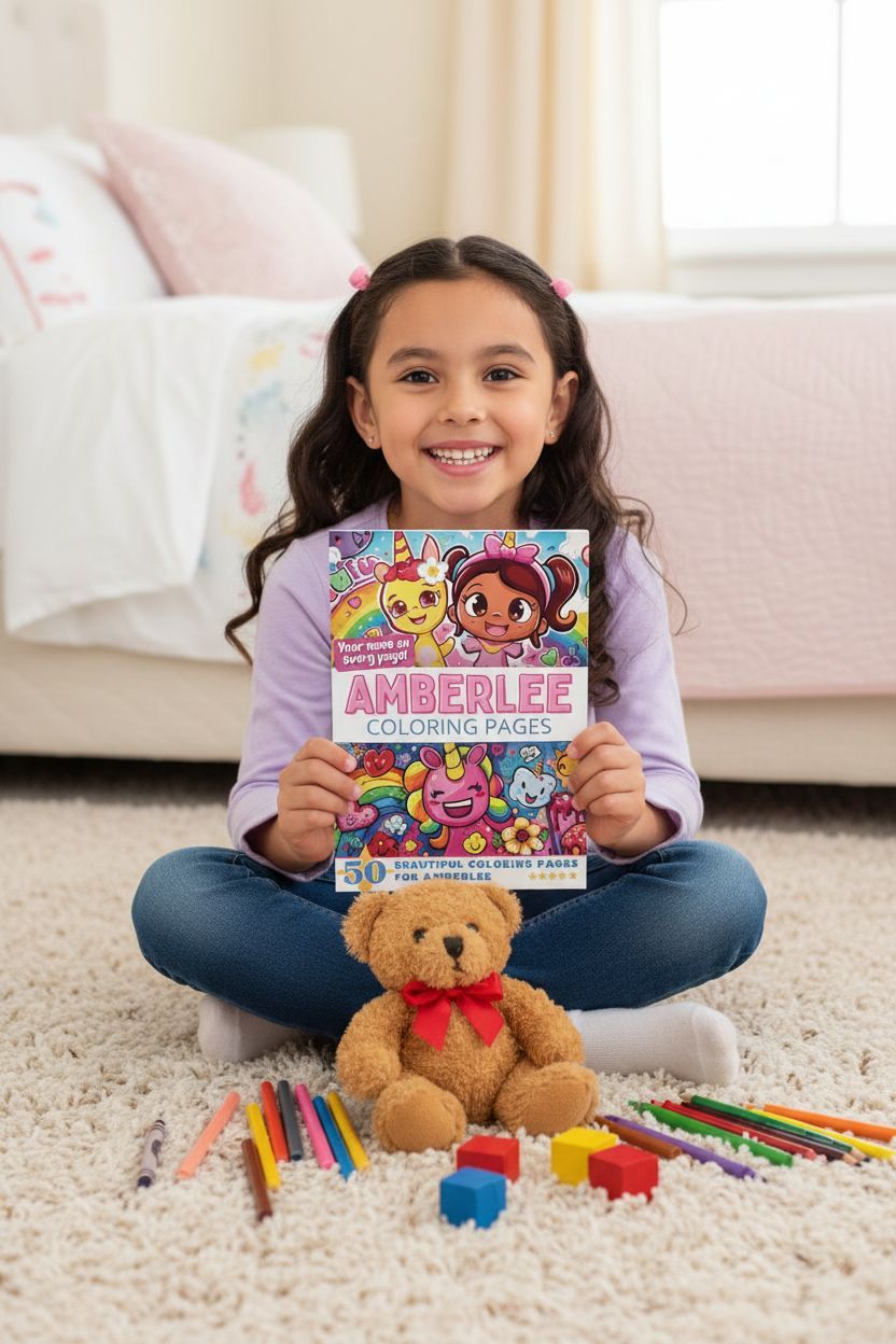 Amberlee personal coloring pages