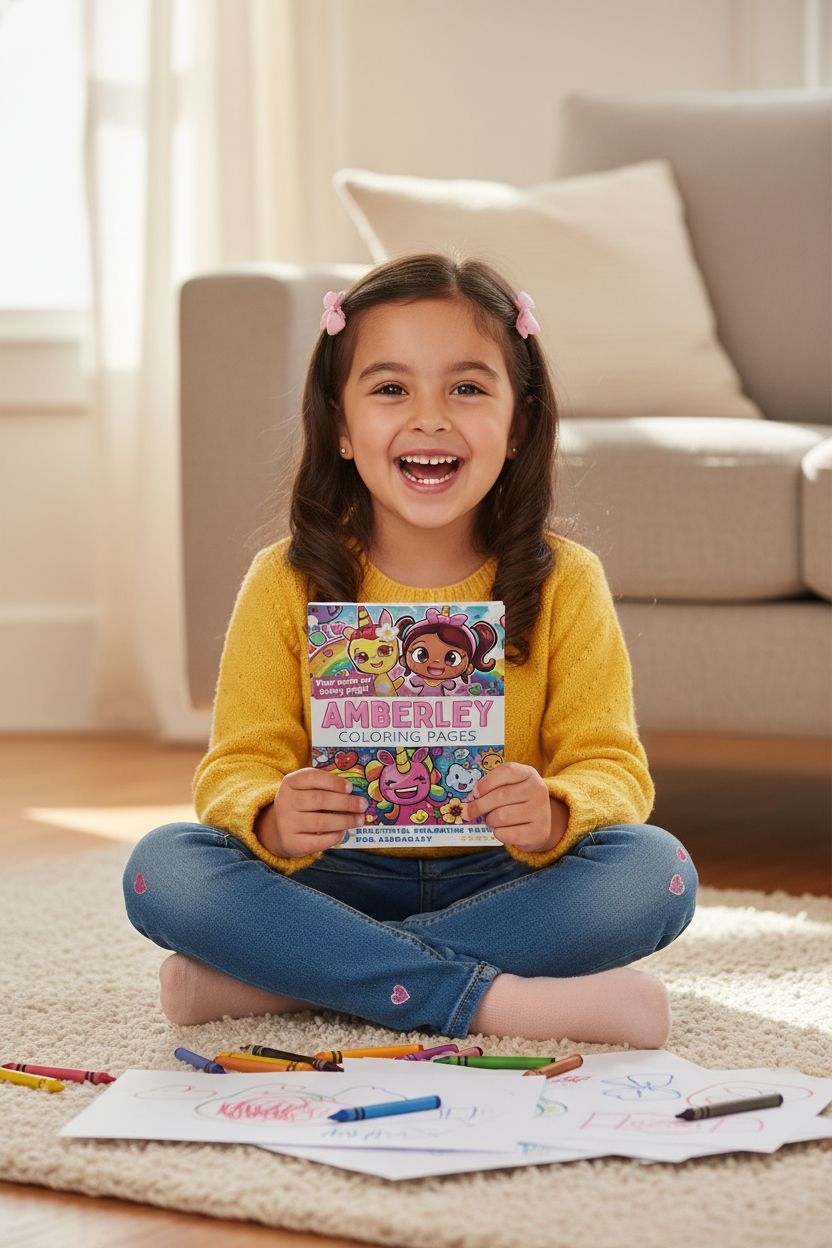 Amberley personal coloring pages