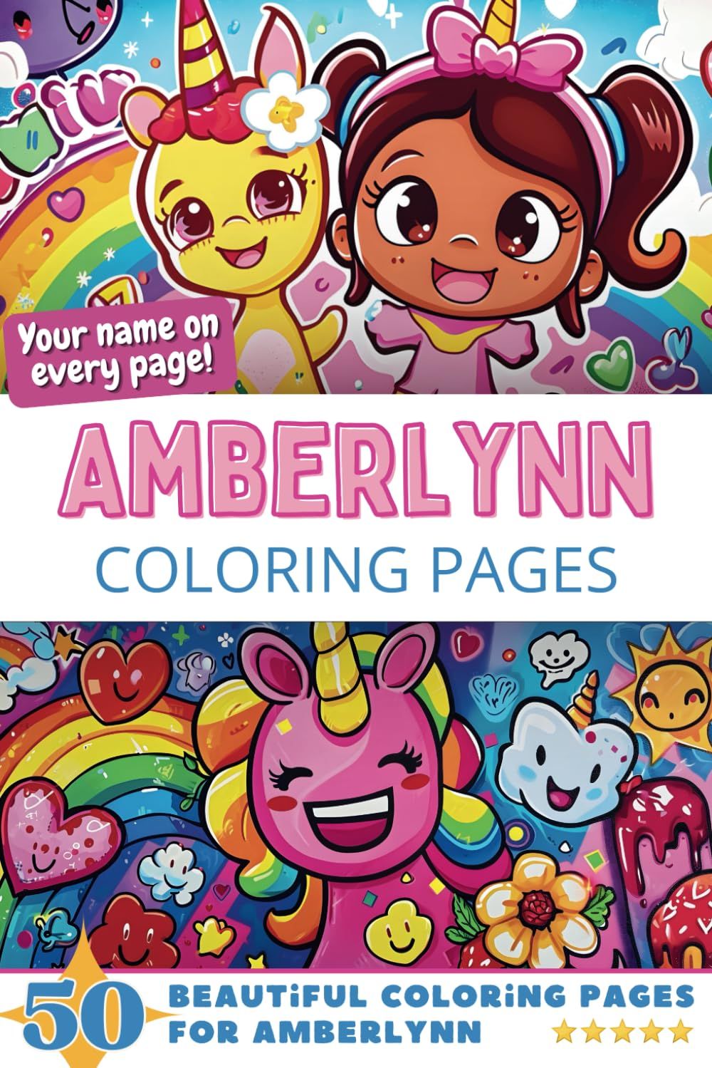 Amberlynn Coloring Book Cover