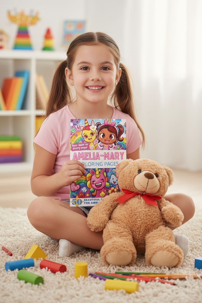 Amelia-Mary personal coloring pages