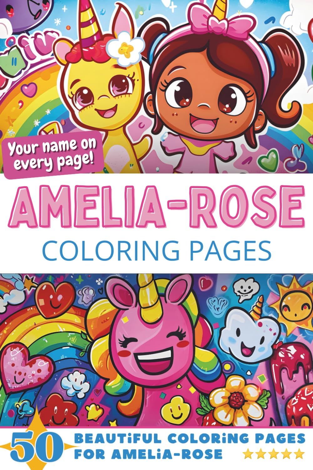 Amelia-Rose Coloring Pages Cover
