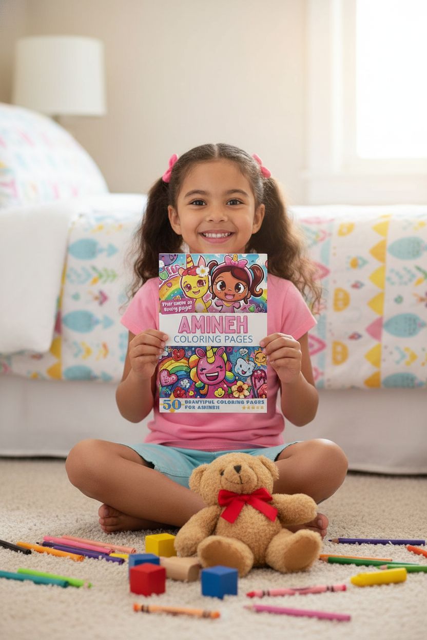 Amineh personal coloring pages