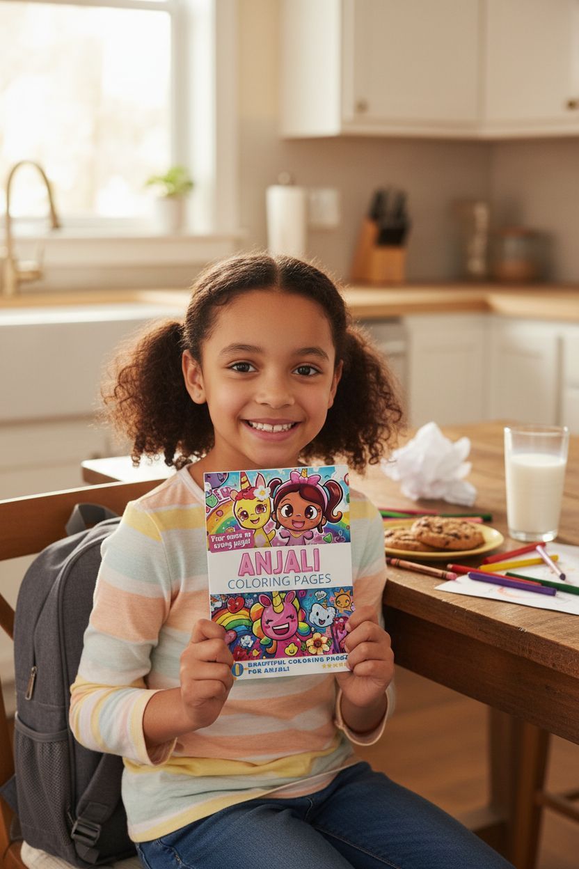 Anjali personal coloring pages