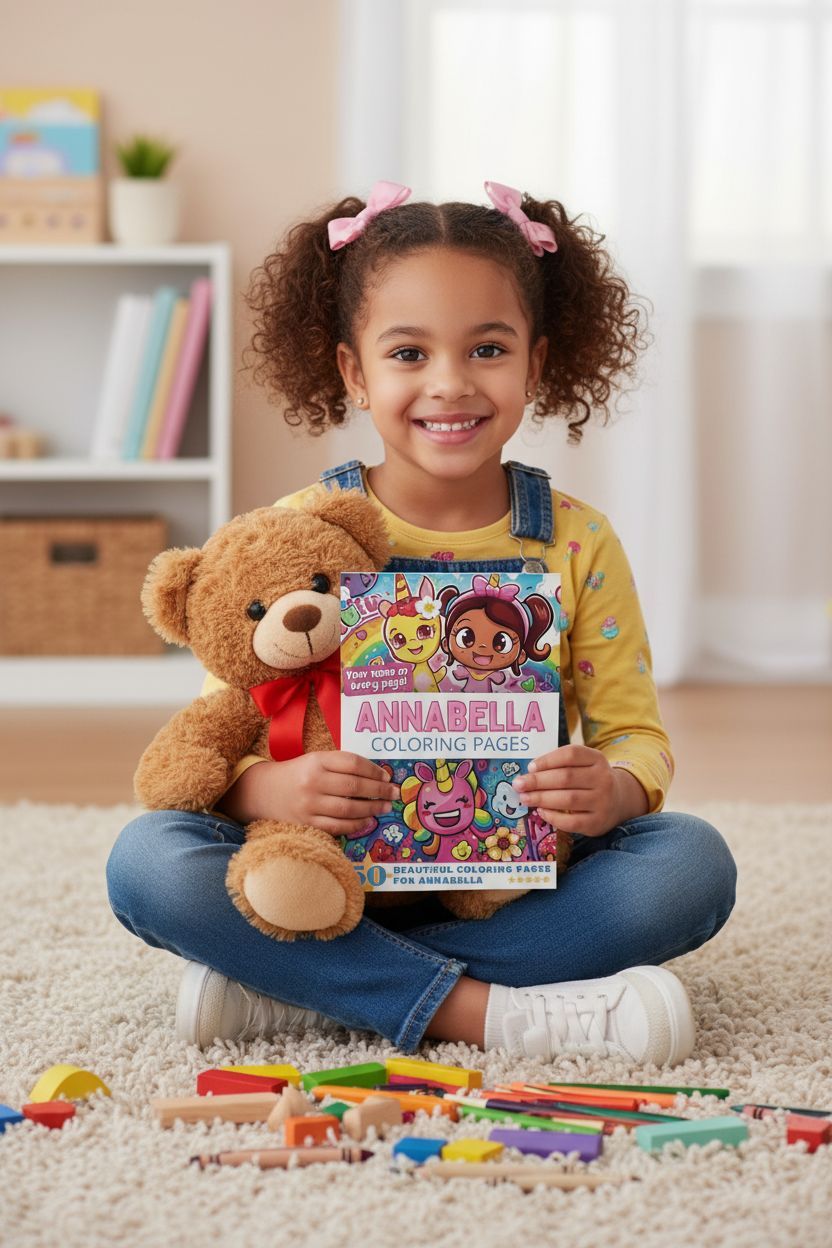 Annabella personal coloring pages