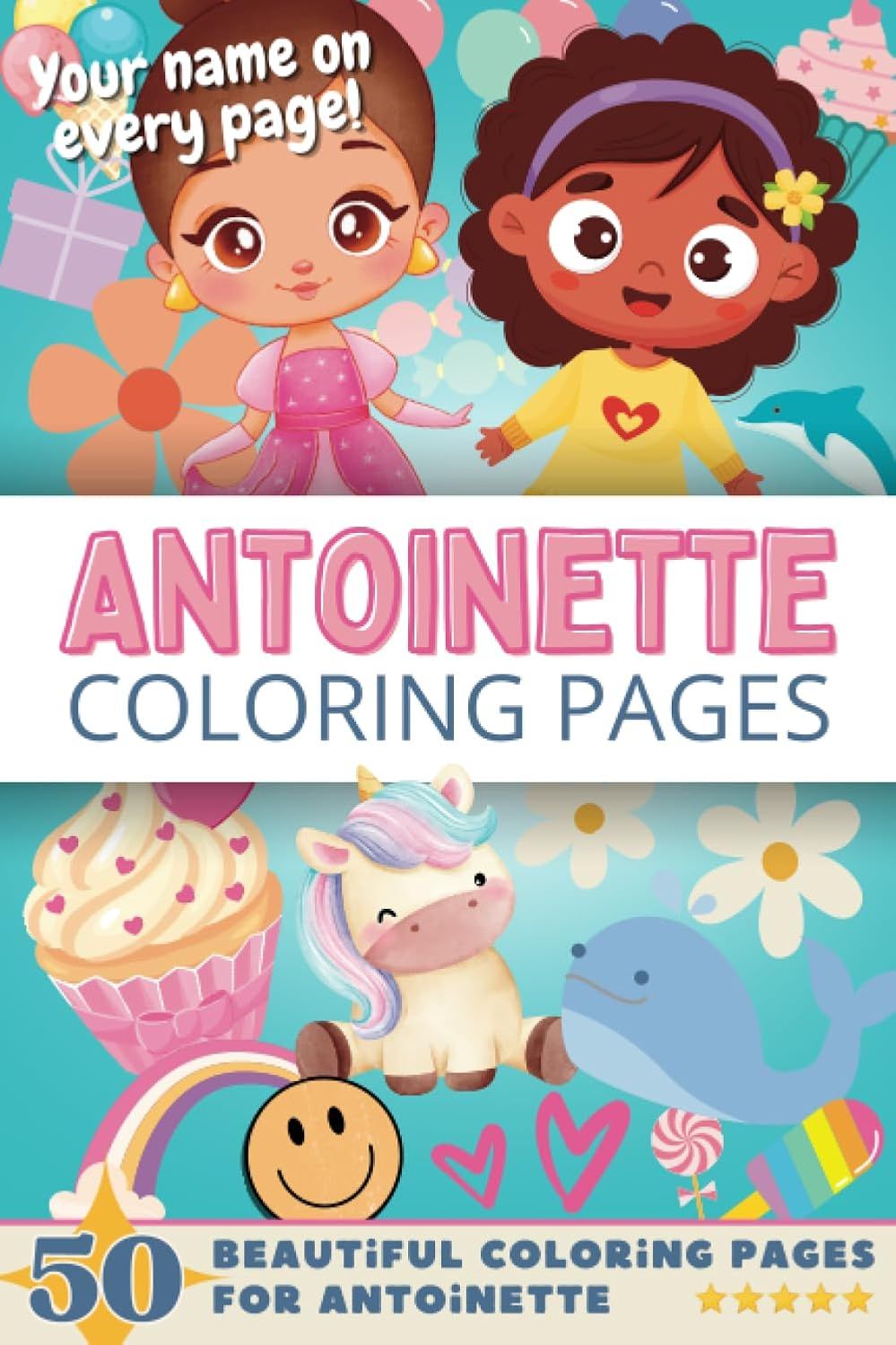Antoinette Coloring Pages Cover