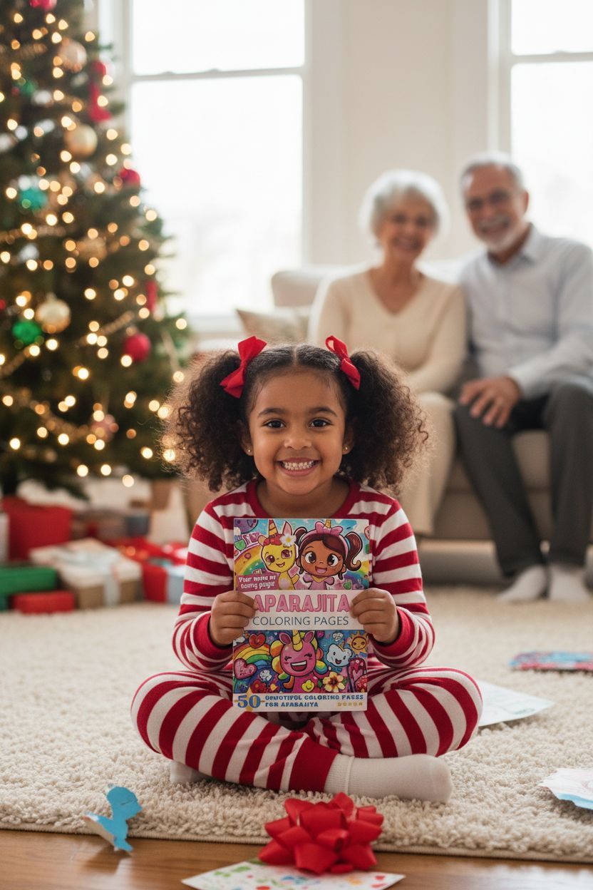 Aparajita Christmas coloring pages gift