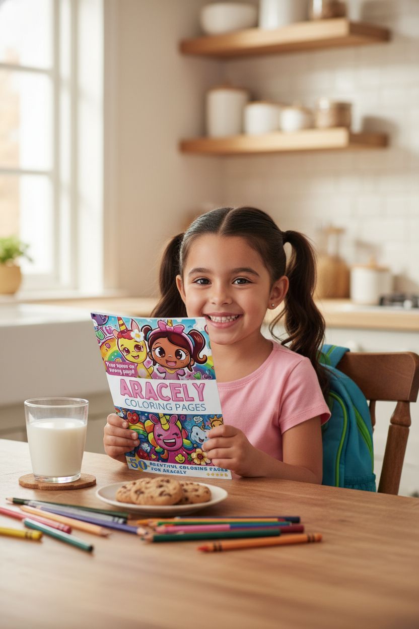 Aracely personal coloring pages