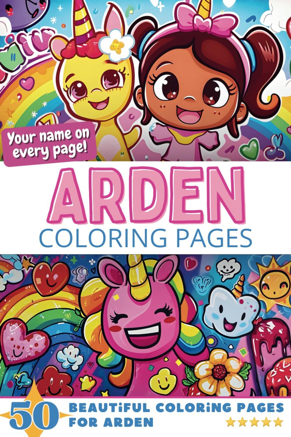 Arden Coloring Pages Cover