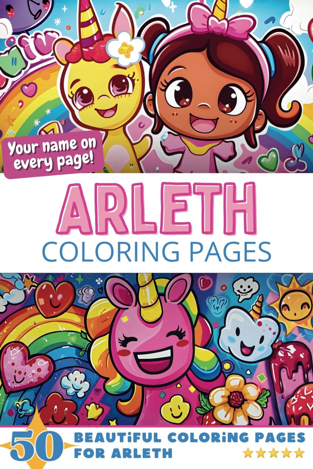 Arleth Coloring Pages Cover