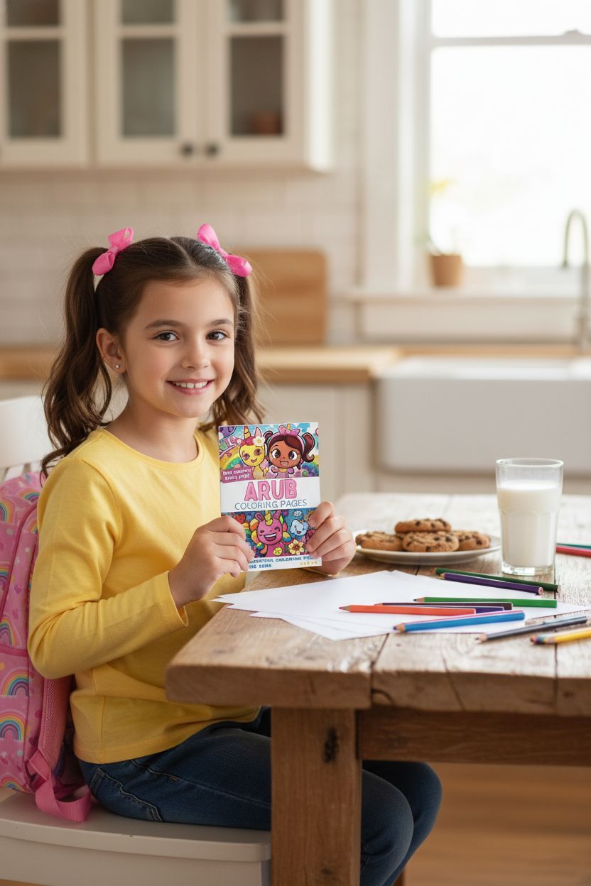 Arub personal coloring pages