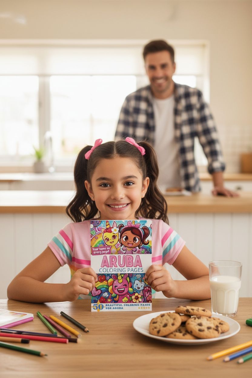 Aruba personal coloring pages