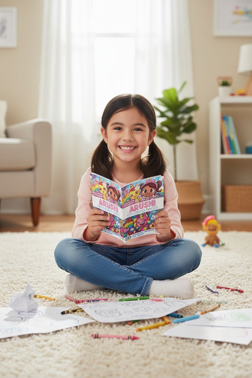 Arushi personal coloring pages