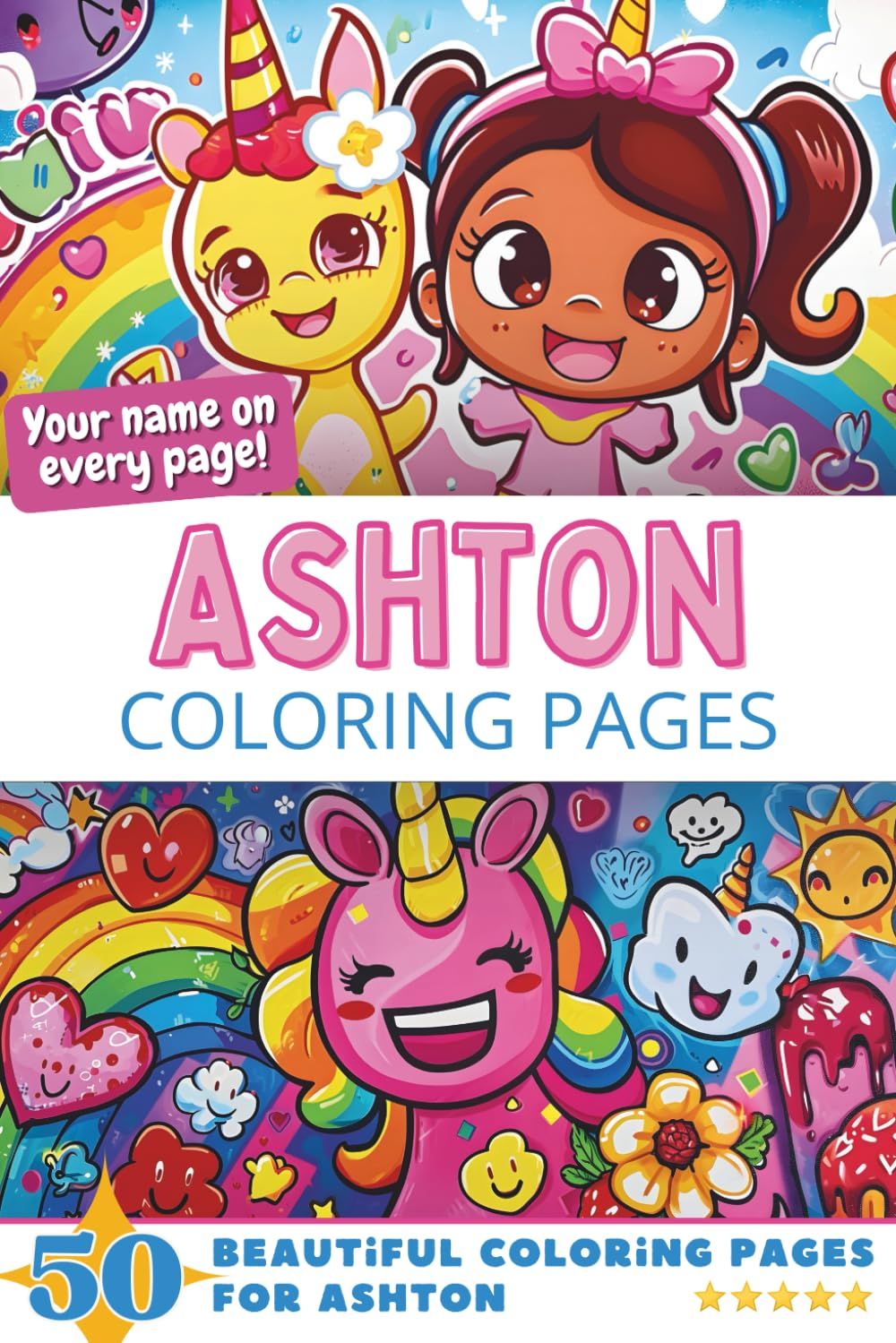 Ashton Coloring Pages Cover