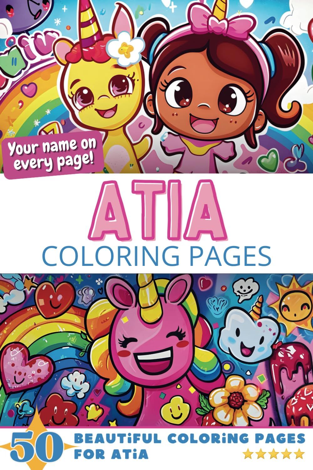 Atia Coloring Book Cover