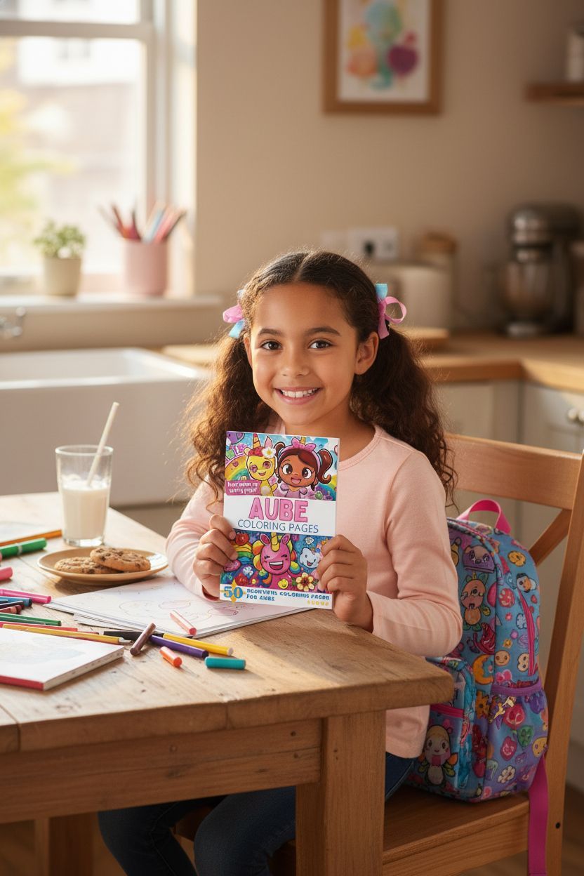 Aube personal coloring pages