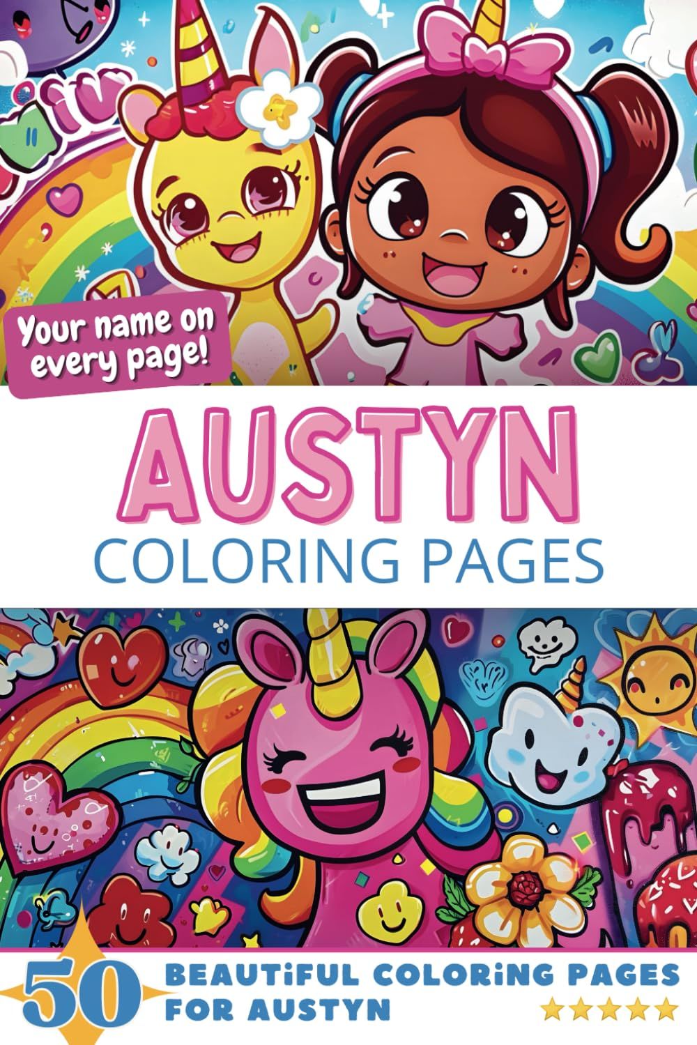 Austyn Coloring Pages Cover