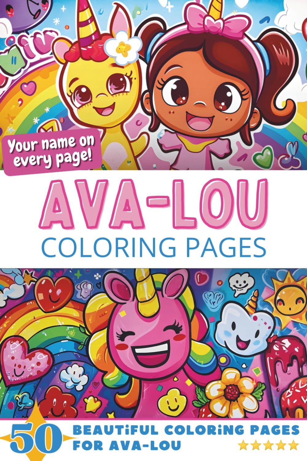 Ava-Lou Coloring Pages Cover