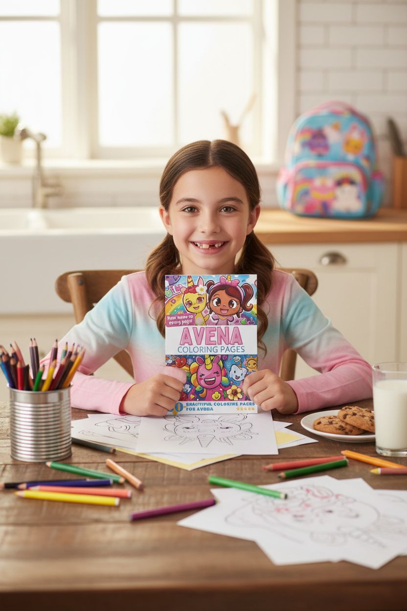 Avena personal coloring pages