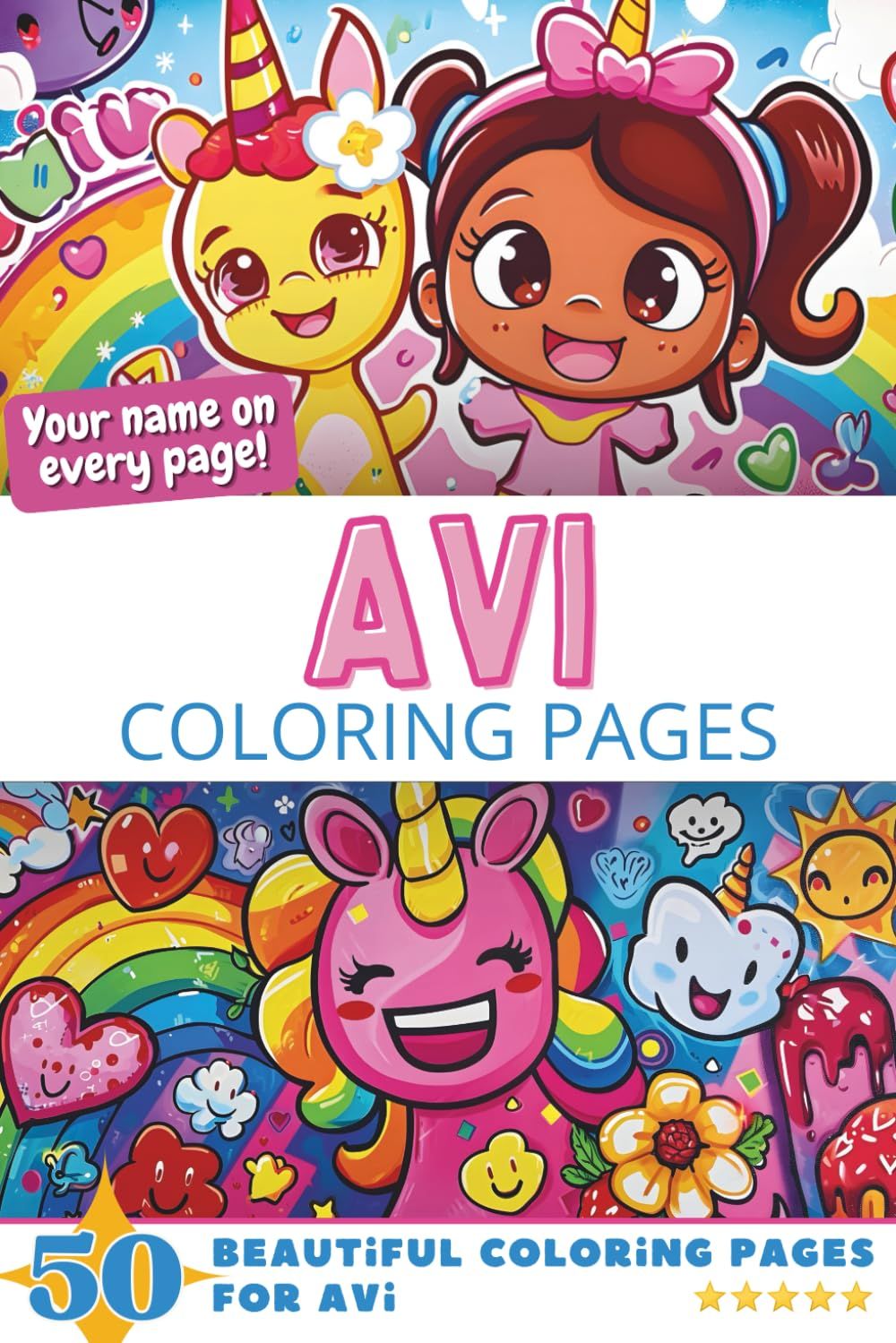 Avi Coloring Pages Cover
