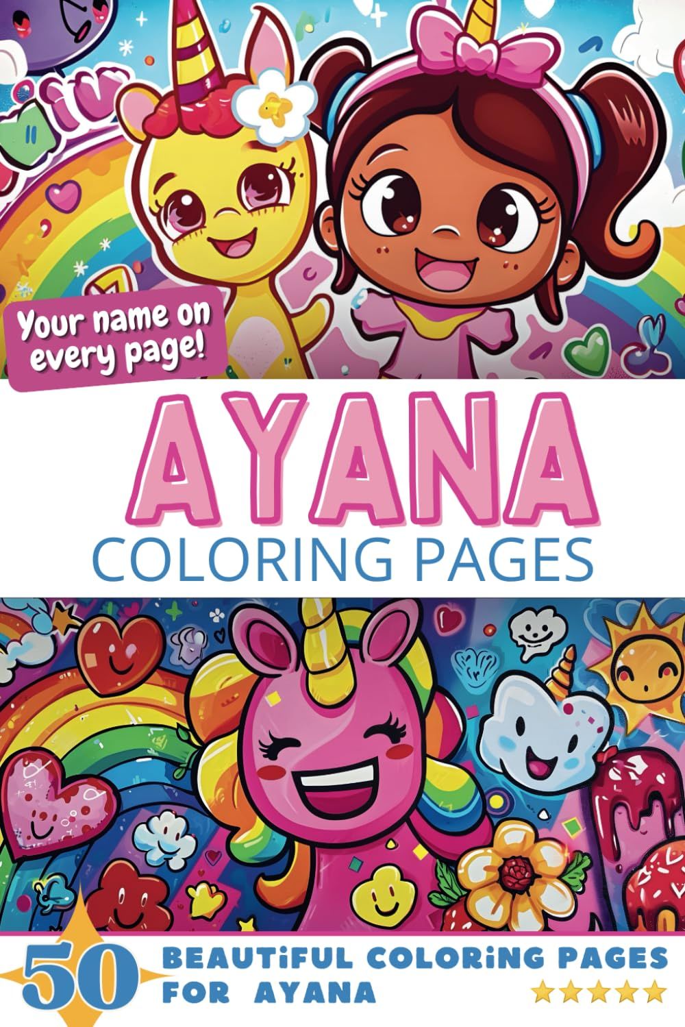 Ayana Coloring Pages Cover