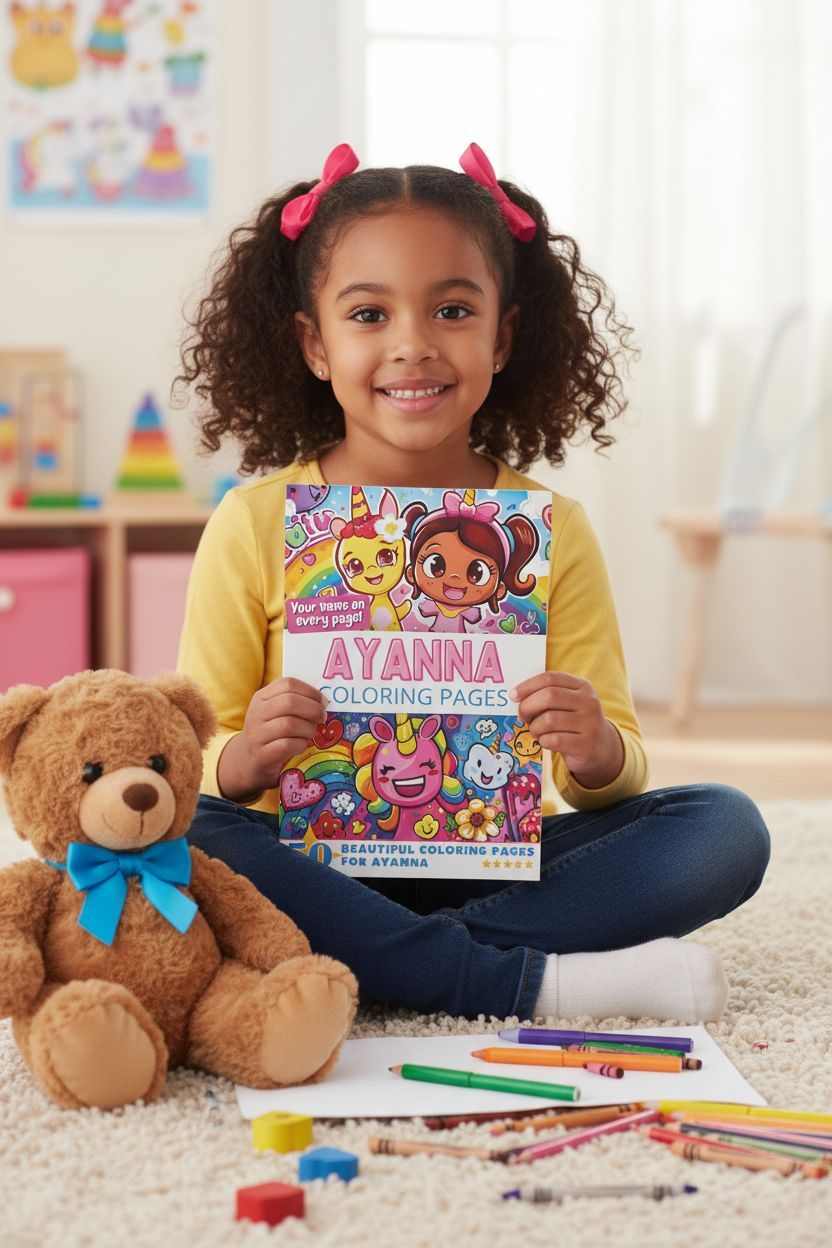 Ayanna personal coloring pages
